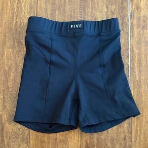 5 Dancewear Aura Bikers - Worn once. Size YXL